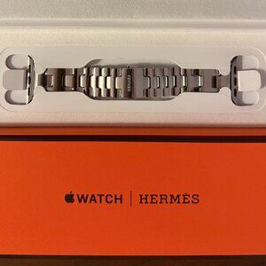 Apple Watch Hermes Satine Grand H Bracelet Small